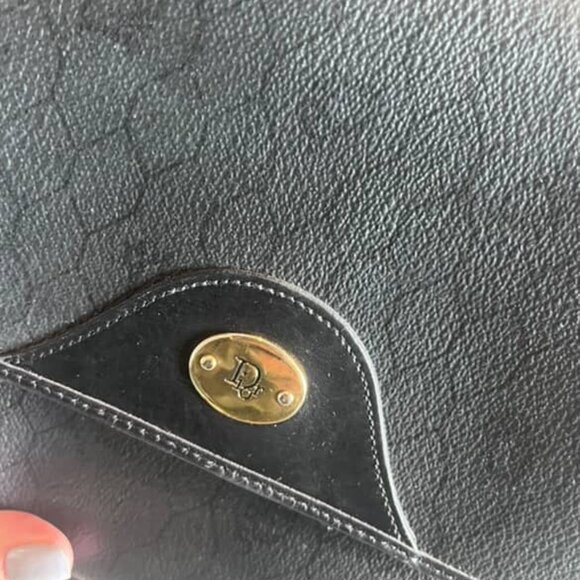 Vintage Dior Leather Crossbody Purse - Picture 3 of 7